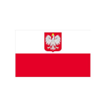 Länderflagge Polen, Stoffqualität FlagTop 110 g / m² oder 160 g / m²