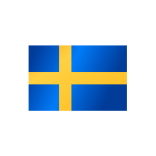 Länderflagge Schweden, Stoffqualität FlagTop 110 g / m² oder 160 g / m²