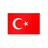 Länderflagge Türkei, Stoffqualität FlagTop 110 g / m² oder 160 g / m²