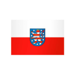 Landesflagge Thüringen, Stoffqualität FlagTop 110 g / m² oder 160 g / m²