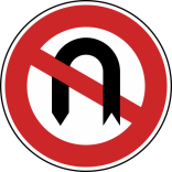 Verkehrszeichen 272 StVO, Verbot des Wendens