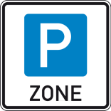 Verkehrszeichen 314.1 StVO, Beginn einer Parkraumbewirtschaftungszone
