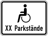 Verkehrszeichen 1044-12 StVO, Schwerbehinderte mit außergewöhnlicher Gehbehinderung