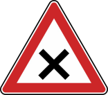Verkehrszeichen 102 StVO, Kreuzung oder Einmündung