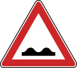 Verkehrszeichen 112 StVO, Unebene Fahrbahn