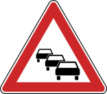 Verkehrszeichen 124 StVO, Stau