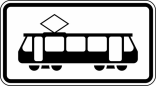 Verkehrszeichen 1010-56 StVO, Straßenbahn