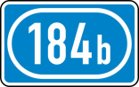 Verkehrszeichen 406-51 StVO, Knotenpunkt der Autobahnen, drei- oder mehrstellige Nummer