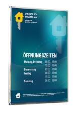 Anwendungsbeispiel: T&uuml;rschild -Smartquick- DIN A4 (Art. 36857)