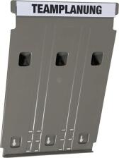 EICHNER Wandsortierer FLAT Grundmodul hellgrau, Anbaumodule in verschiedenen Farben, 240mm breit