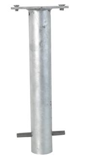 Bodenhülse mit Platte zum Einbetonieren (Ankerkorb)