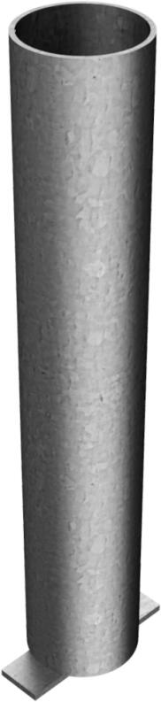 Modellbeispiel: Bodenhülse ø 60, ohne Verschluss (Art. 460.10)