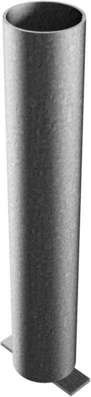 Modellbeispiel: Bodenhülse ø 60, ohne Verschluss (Art. 460.10)