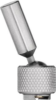 Einspannschaft D.8mm h6, 40° schwenkbar, für Fühlhebelmessgeräte, Schwalbenschwanzklemmung, KÄFER