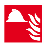 Brandschutzschild, Mittel und Geräte zur Brandbekämpfung