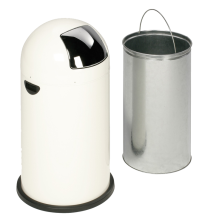 Modellbeispiel: Abfallbehälter -Cubo Tadeo- weiß, ohne Fußpedal (Art. 16421)