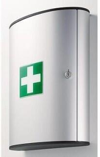 DURABLE Erste Hilfe Schrank FIRST AID Set L 197423, gefüllt, DIN 13157, für bis 50 Mitarbeiter