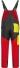 Schnittschutzlatzhose SPEIERLING ELYSEE Gr.48-60 rot/schwarz/gelb, EN ISO 11393 Kl. 1,
