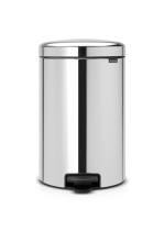 Abfallbehälter -Iconic Step- Brabantia, 20 Liter, aus Stahl, mit Pedal, verschiedene Farben