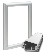 Fensterklapprahmen -KRW32-, Rahmenbreite 32 mm, mit spitzen Ecken und Konterrahmen