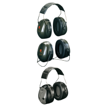 Kapselgehörschützer -Deaf II-, 31 dB SNR, wahlweise als Kopfbügel, PTL-Kopfbügel oder Nackenbügel