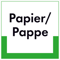 Kennzeichnungsschild Papier / Pappe