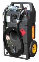 Kraftstofftrolley -CEMO Ex0- 95 Liter, Polyethylen, ADR 1.1.3.1 c, mit Hand- oder Elektropumpe