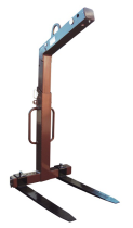 Kran- und Ladegabel mit automatischem Gewichtsausgleich, Tragkraft 1500 oder 2000 kg