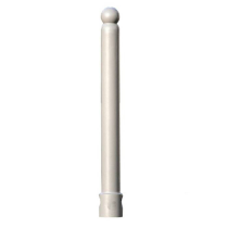 Stilpoller -Aikos- ø 80 mm aus Aluguss, zum Einbetonieren, feststehend oder herausnehmbar mit 3p