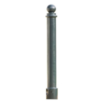 Stilpoller -Eris- ø 80 mm aus Aluguss, zum Einbetonieren, feststehend oder herausnehmbar mit 3p