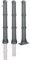 Stilpoller, -Klassik- ø 85 mm, aus Aluminiumguss mit Stahlrohreinsatz, ortsfest oder heraushebbar