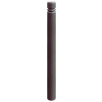 Stilpoller -Trend- ø 114 mm aus Stahl, zum Einbetonieren, feststehend, wahlweise mit Ösen