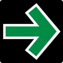 Verkehrszeichen 720 StVO, Grünpfeilschild