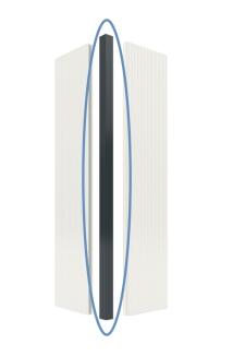 Modulares Raumsystem 'Master', Eckpfosten