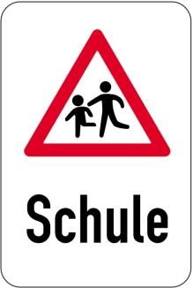 Sonderschild, Schule, 400 x 600 mm