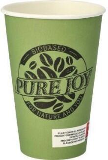 PAPSTAR Trinkbecher Pure Joy, Coffee To Go, biologisch abbaubar, 0,2l oder 0,3l, 10-70 St./Pack
