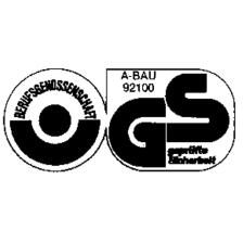 Pr&uuml;fzeichen: GS (gepr&uuml;fte Sicherheit)