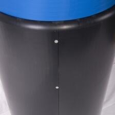 Detailansicht: sauberer Abschluss an der Sto&szlig;kante durch biegsames Material