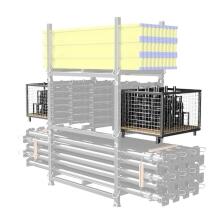 Anwendungsbeispiel: Korb zur Lagerung von K&ouml;pfen von Schalungsst&uuml;tzen (K&ouml;pfe nicht im