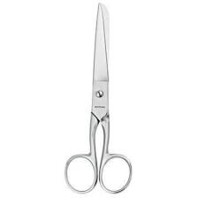 WEDO Schere 909556, 153mm, rostfrei, Universalschere, gerade, f&uuml;r Rechtsh&auml;nder, silber