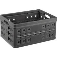 HELIT Klappbox the flap-line 46l anthrazit, faltbar, ideal f&uuml;r Transport oder Archivierung