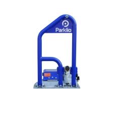 Parkplatzsperre &prime;Parklio Zeus AC&prime;, Stahl verzinkt, blau/silber, Wechselstrom-Betrieb,