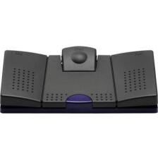 Grundig Fu&szlig;schalter Digta 540 USB, ergonomisches Design, 3 Tasten f&uuml;r Start, Stopp,