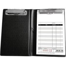 SIGEL Kassenblock A6, 2x50 Blatt, selbstdurchschreibend, Klammerbindung, inkl. Additionsblatt