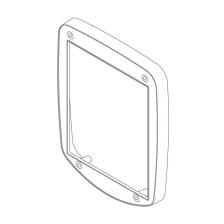 Abstandhalter gro&szlig; 18mm f&uuml;r e-Cover, Kunststoff, GFS, pr&uuml;fpflichtig, f&uuml;r GfS