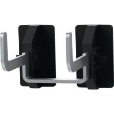 Werkzeughalter Doppelhaken 90&deg; f&uuml;r Lochplatten, verzinkt, 10x10mm, 50/75/150mm, 5