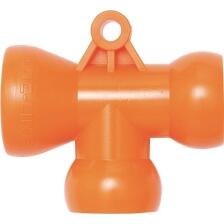 Loc-Line T-Verbindung 1/2 Zoll, 2 St&uuml;ck, Doppelmuffen, 12,7 mm, Einzel- und