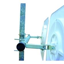 Anwendungsbeispiel: Halterung f&uuml;r 2 Spiegel aus verzinktem Stahl