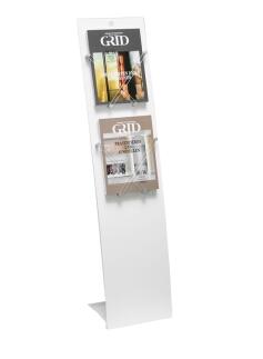 Anwendungsbeispiel: Mobiler Infoständer -VELO RESTYLE- (Art. 36873)