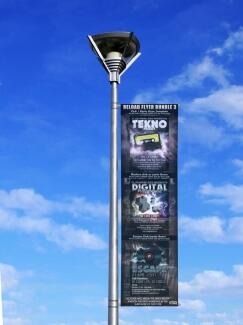 Fahnenhalter 'FLAG FIX', Länge 600 mm, für den Innen- und Außenbereich